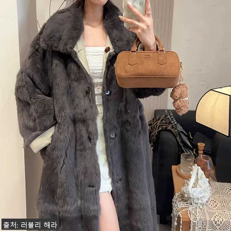 여성 리얼 양털100 퍼카라 무스탕 관련 이미지 3