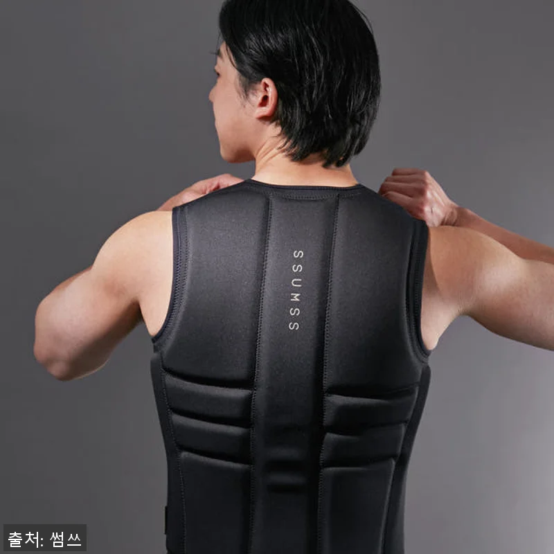 썸쓰 구명조끼 PRO 60kg 사용후 관련 이미지 3
