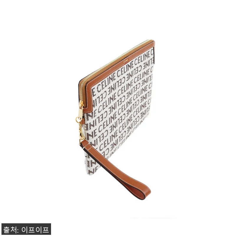 셀린느 시그니처 로고 텍스타일 클러치 관련 이미지 2