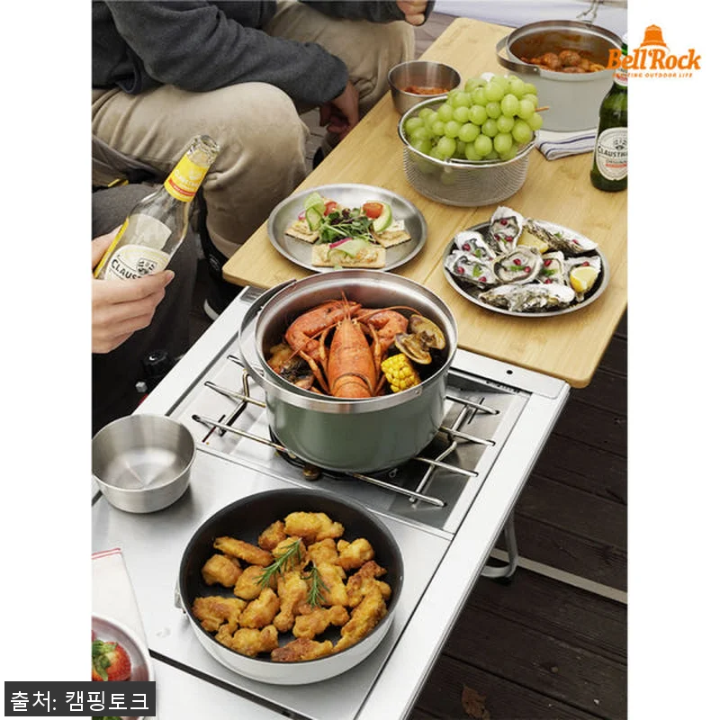 벨락 컬러9L 캠핑 코펠세트 스텐 코 관련 이미지 3