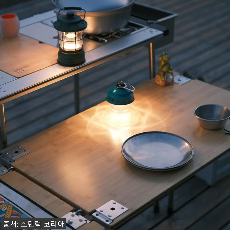 스텐럭 IGT 테이블 대나무 멀티펑션 관련 이미지 3