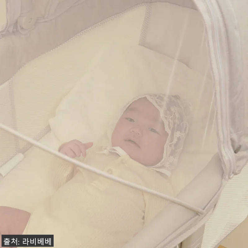 라비베베 스윙 아기침대 가드 휴대용 관련 이미지 3
