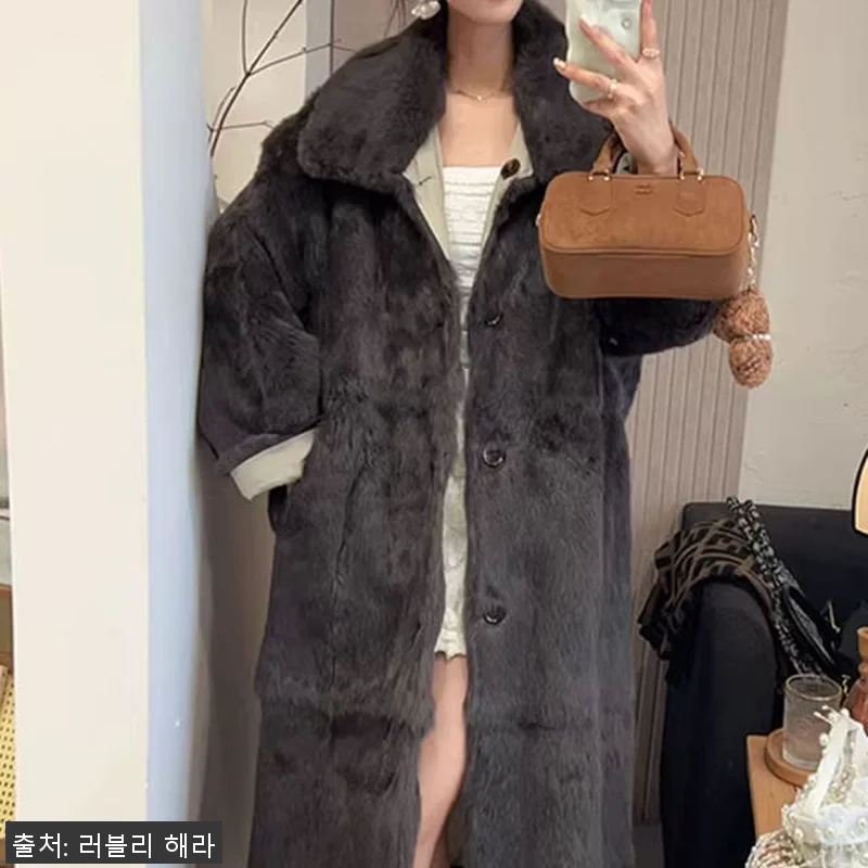 여성 리얼 양털100 퍼카라 무스탕 관련 이미지 4