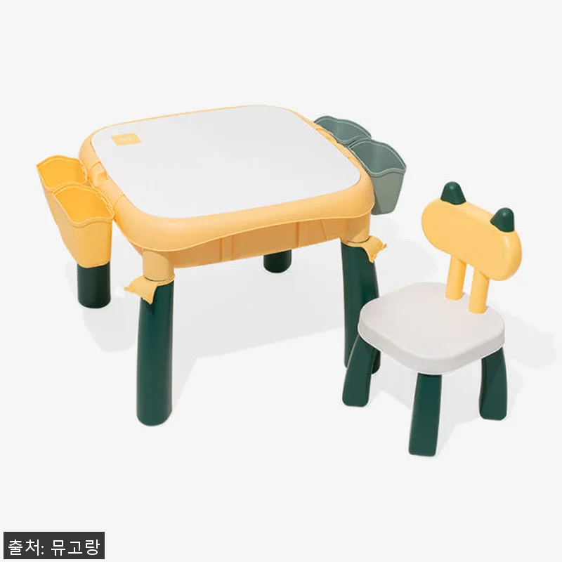 뮤고랑 블록놀이 레고책상 테이블 의자 관련 이미지 4