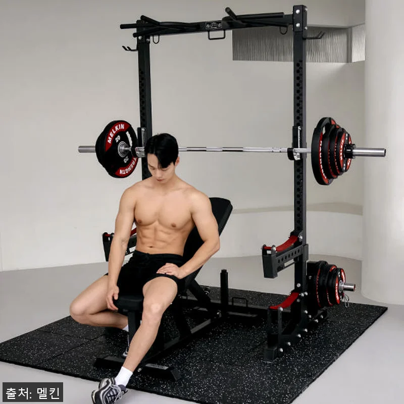 멜킨 미니 하프랙 멀티 파워랙 사용후 관련 이미지 4