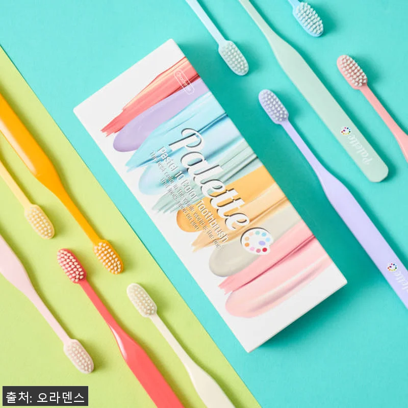 오라덴스 팔레트칫솔 파스텔 소프트 1 관련 이미지 4