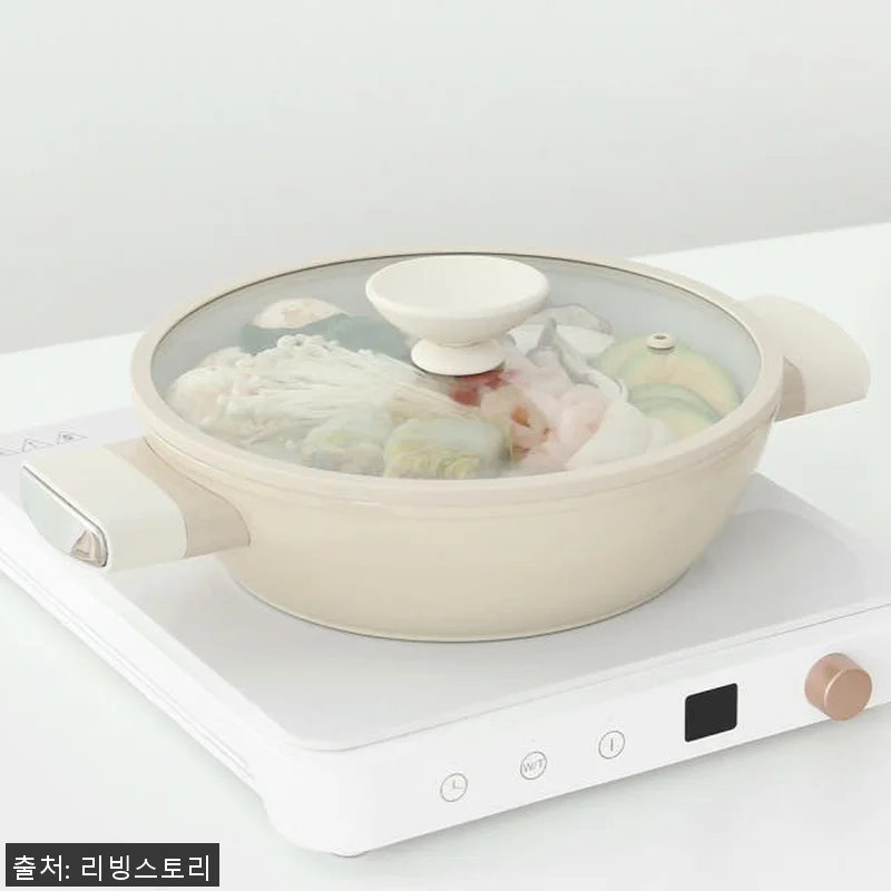 코지 크림 IH 풀 인덕션 냄비세트 관련 이미지 4