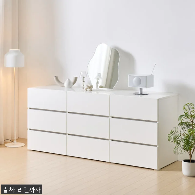 조아 3단 서랍장 1200 화이트 사 관련 이미지 5