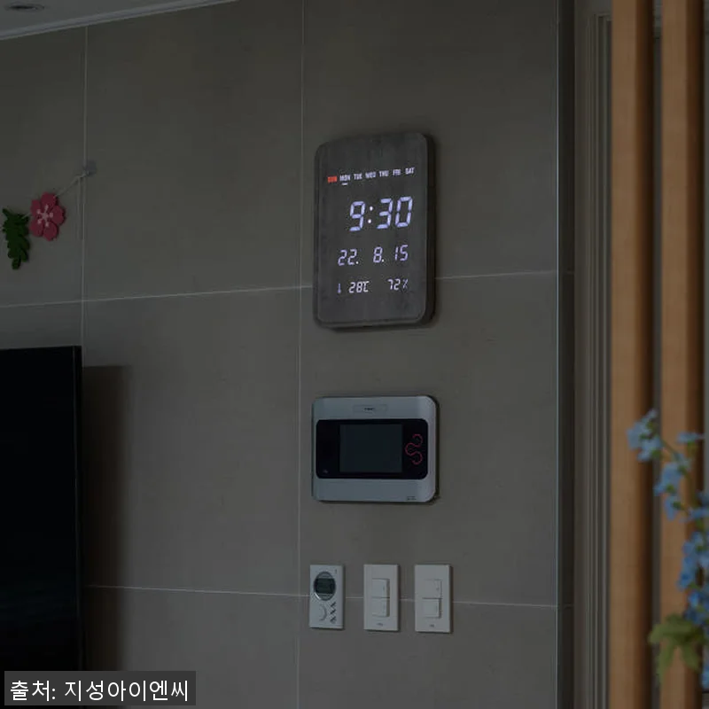 플라이토 인테리어 LED 벽걸이시계 관련 이미지 6