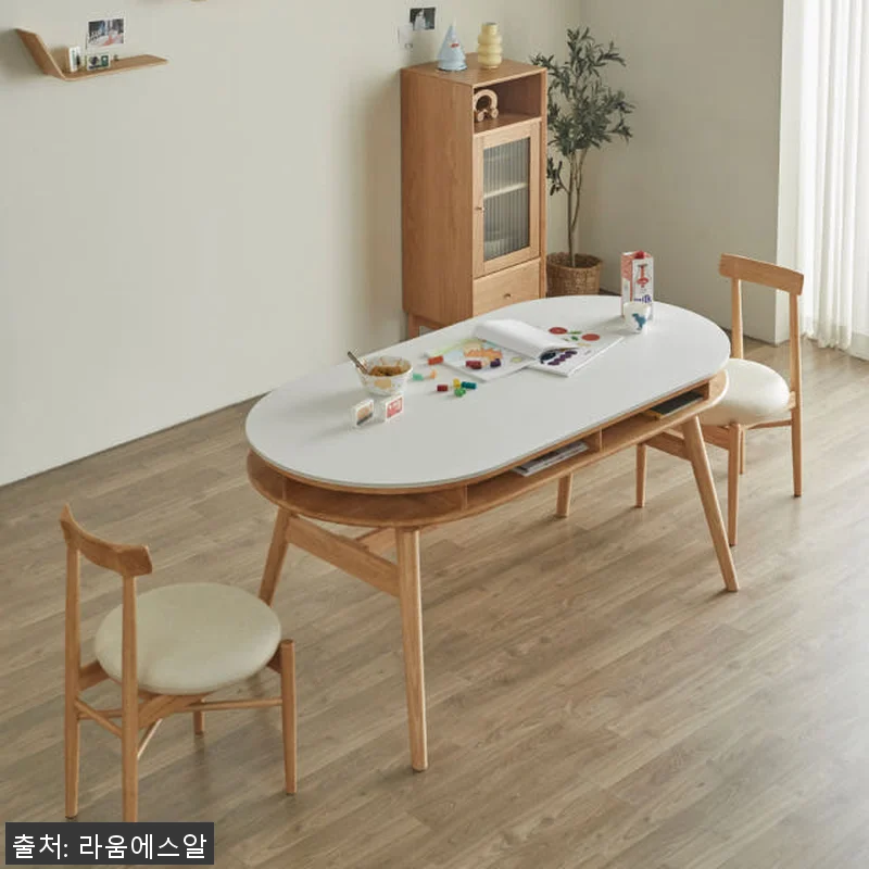 데이지 양면 원목 세라믹식탁 6인용 관련 이미지 5