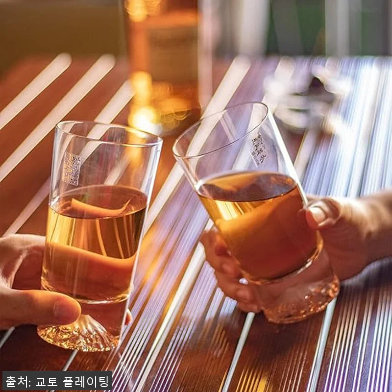 후지산 에도글라스 하이볼 칵테일바 홈 관련 이미지 6
