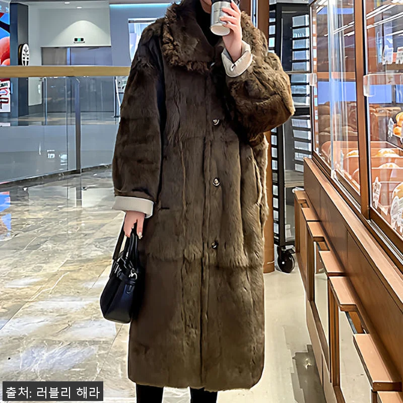 여성 리얼 양털100 퍼카라 무스탕 관련 이미지 7