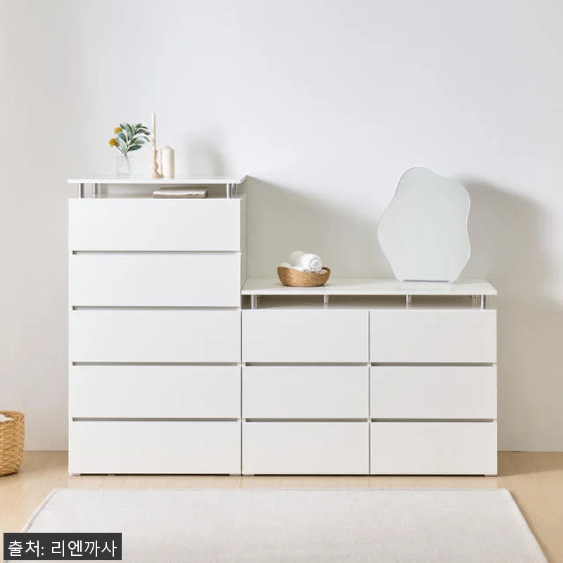 마인 3단 서랍장 1200 화이트 사 관련 이미지 7