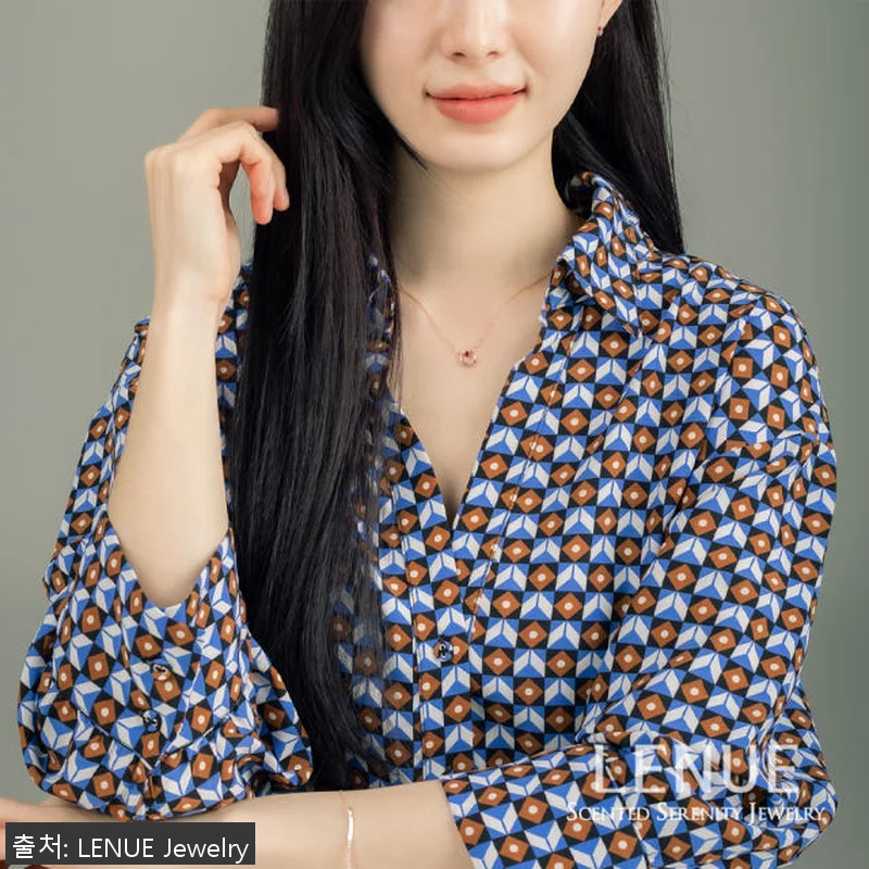 레뉴 1월 탄생석목걸이 가넷 14K 관련 이미지 7