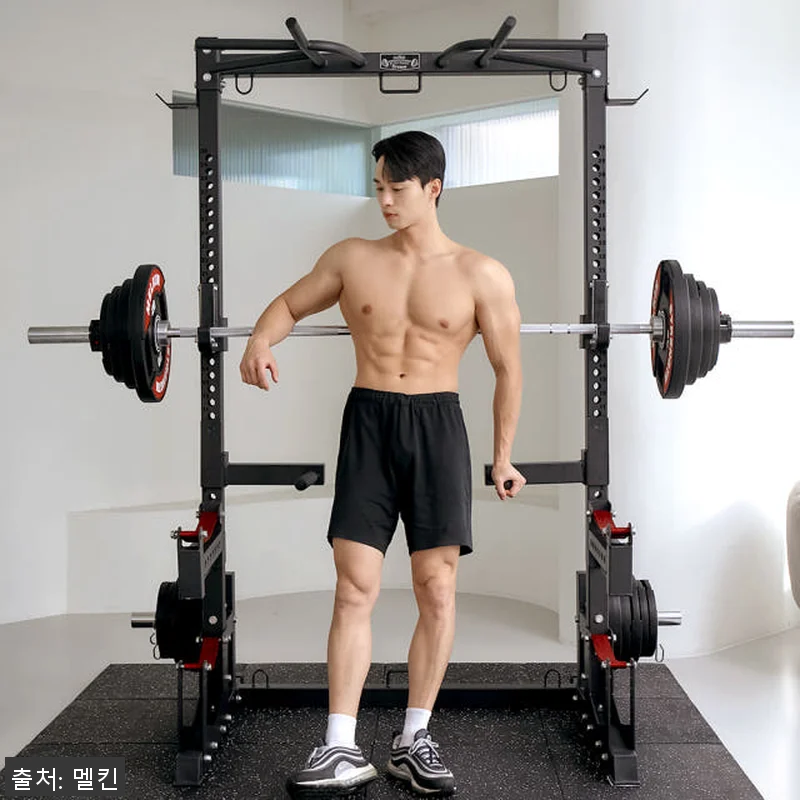 멜킨 미니 하프랙 멀티 파워랙 사용후 관련 이미지 7