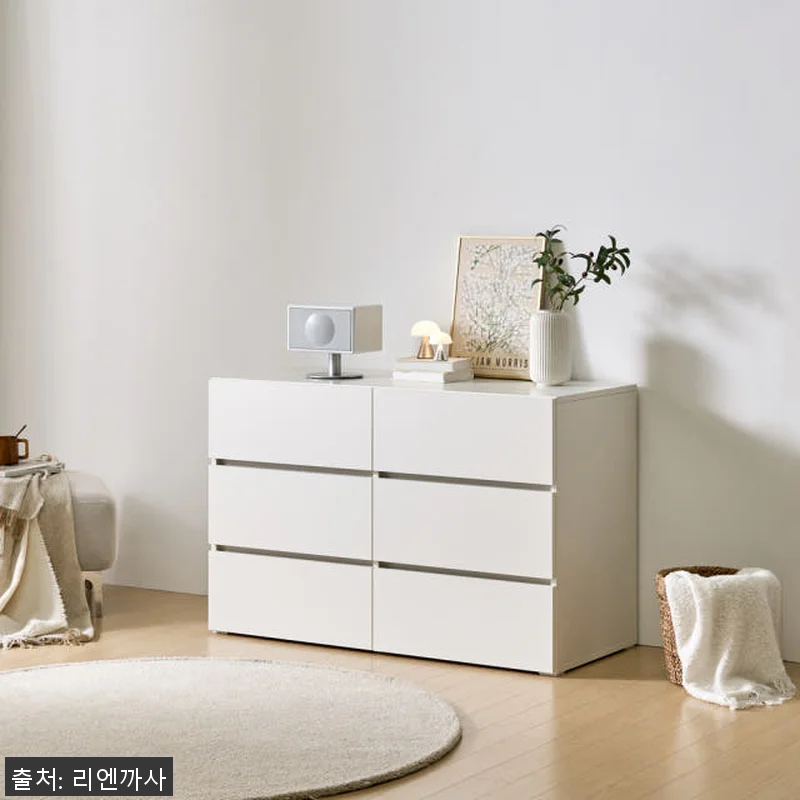 조아 3단 서랍장 1200 화이트 사 관련 이미지 7