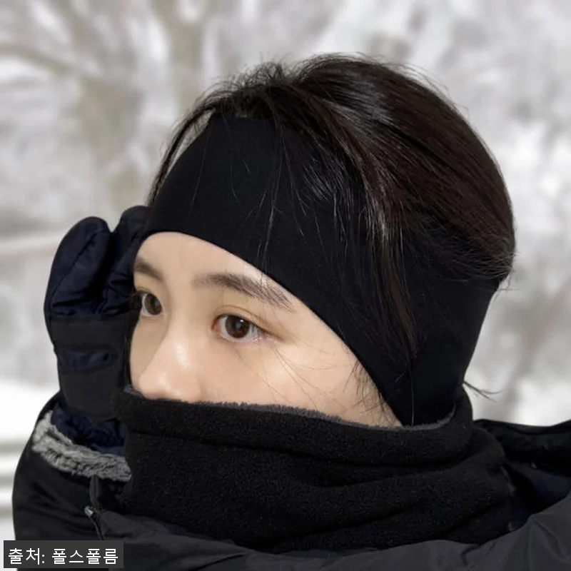 기모 이어워머 방한 헤어밴드 사용후기 관련 이미지 7