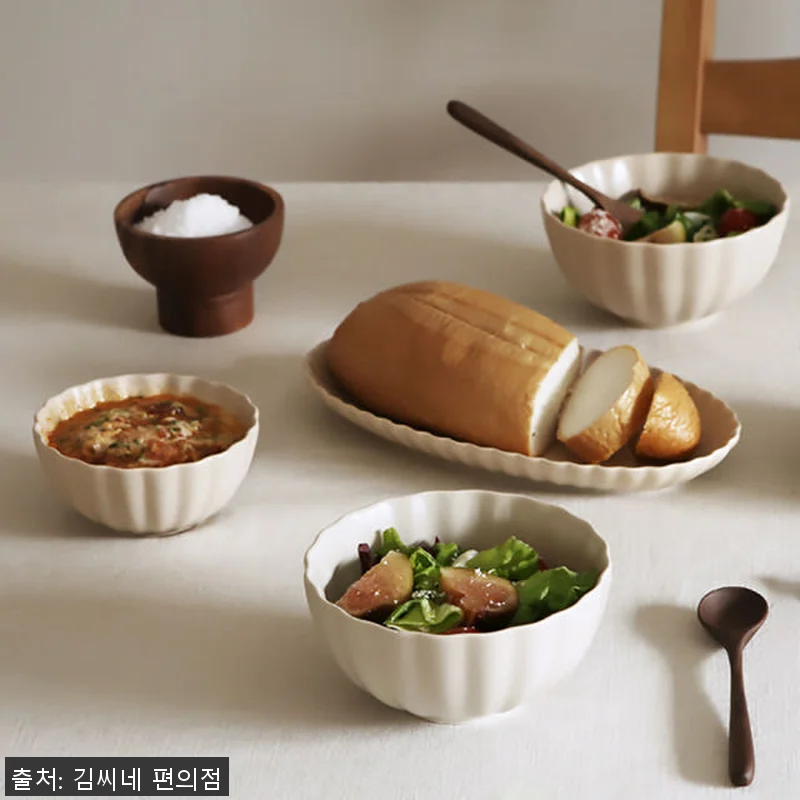 쉘 도자기 2인 신혼 그릇 세트 사용 관련 이미지 8