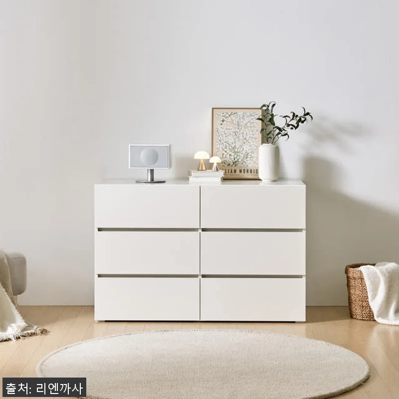 조아 3단 서랍장 1200 화이트 사 관련 이미지 8
