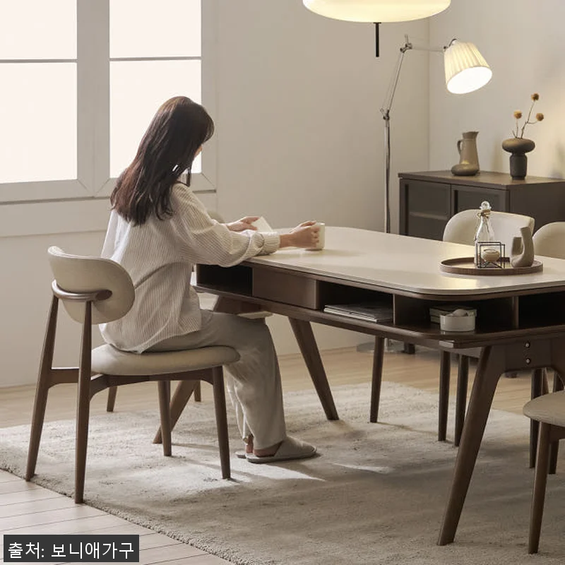 오슬로 6인용 원목 수납 포세린 세라 관련 이미지 9