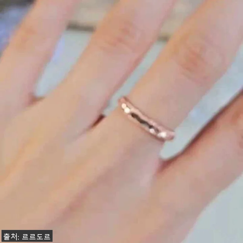 14K 반지 두줄 볼 링 컷팅 반지 관련 이미지 10