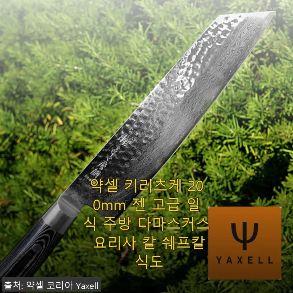 약셀 키리츠케 200mm 다마스커스 쉐프칼 사용후기 – 요리가 즐거워지는 최고의 선택