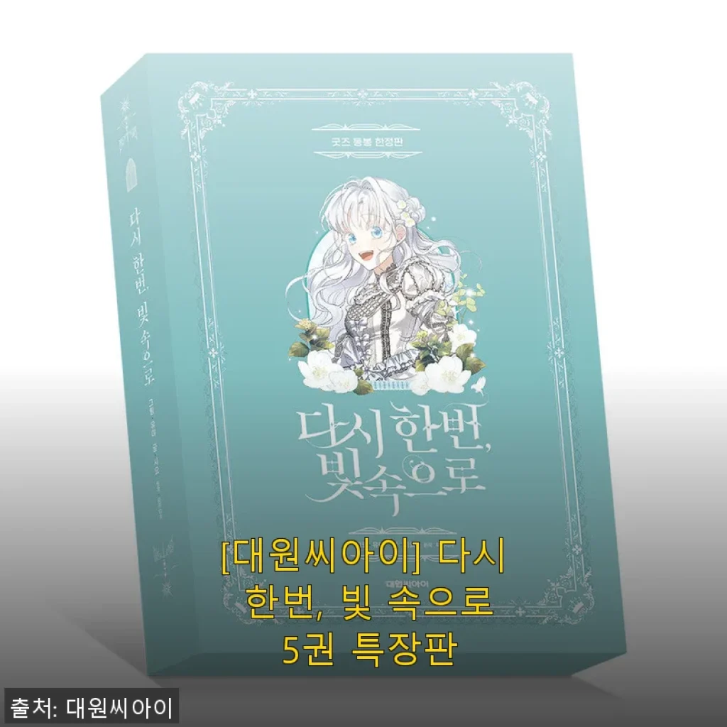 대원씨아이 '다시 한번, 빛 속으로 5권 특장판' 솔직 사용후기