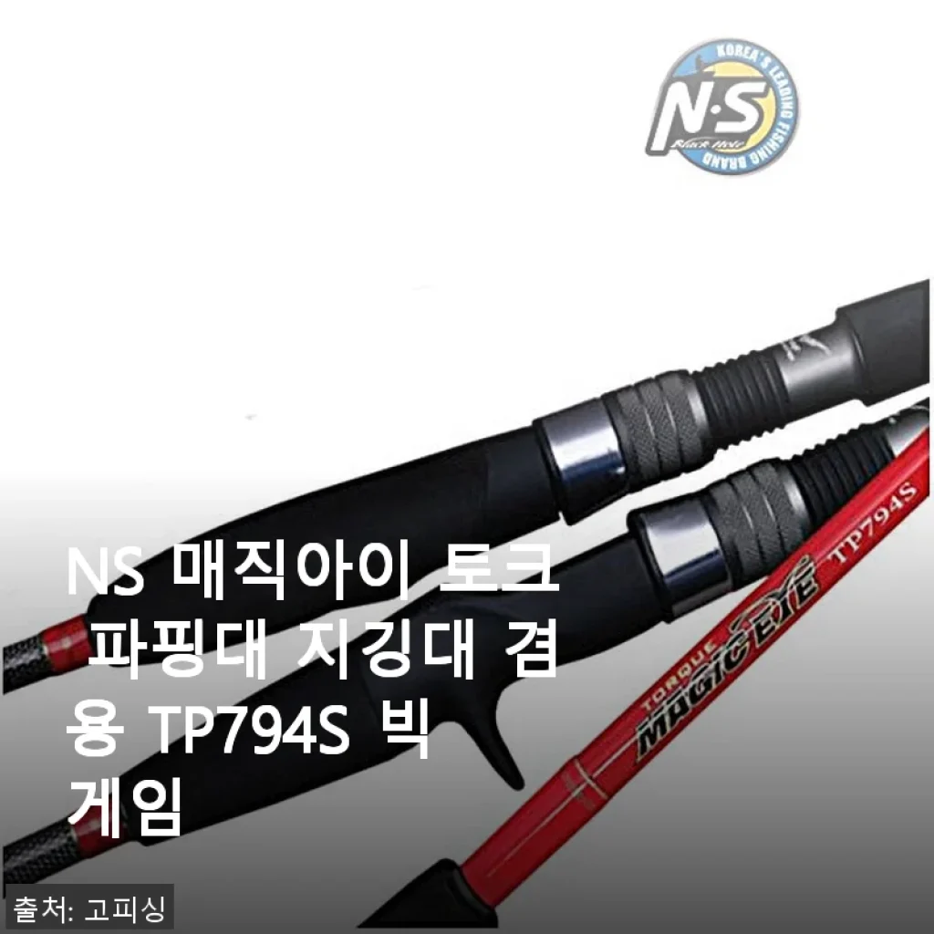 NS 매직아이 토크 파핑대 지깅대 겸용 TP794S 사용후기와 제품 소개