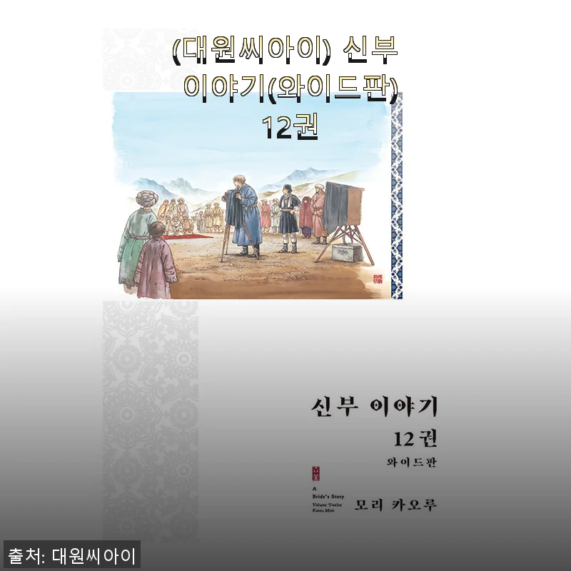 신부 이야기(와이드판) 12권 사용후기와 제품소개