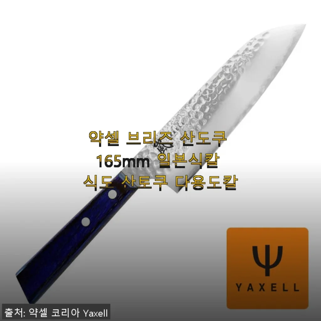 약셀 브리즈 산도쿠 165mm 일본식칼 사용후기: 다용도 주방칼로 만난 새로운 만족감
