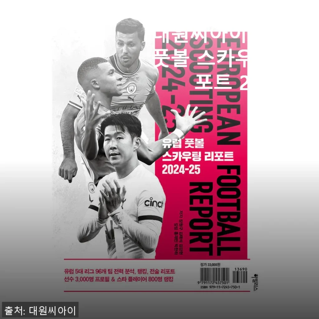 대원씨아이 유럽 풋볼 스카우팅 리포트 2024-25 구매 후기