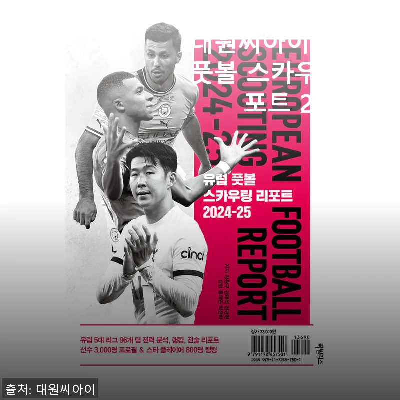 대원씨아이 유럽 풋볼 스카우팅 리포트 2024-25 구매 후기