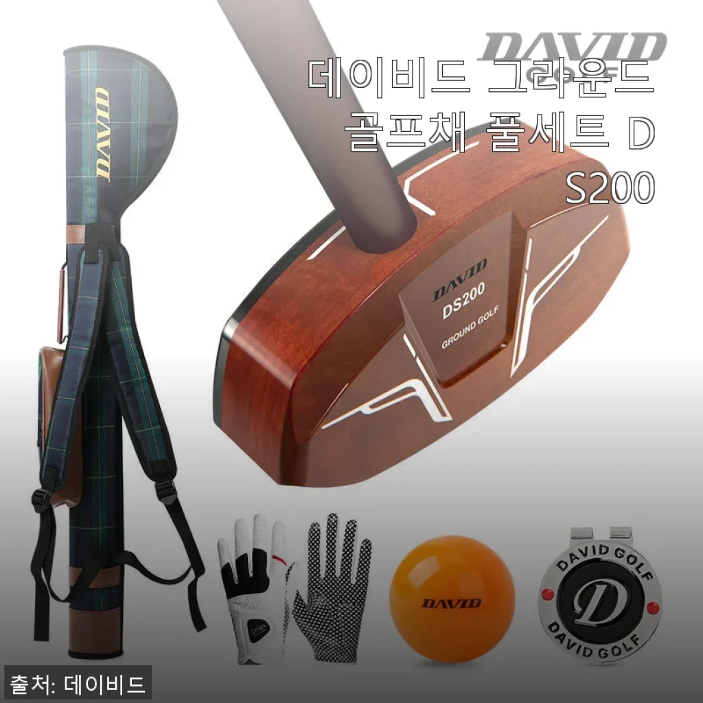 데이비드 그라운드골프채 풀세트 DS200 사용후기 - 부모님 선물로 딱 좋은 선택