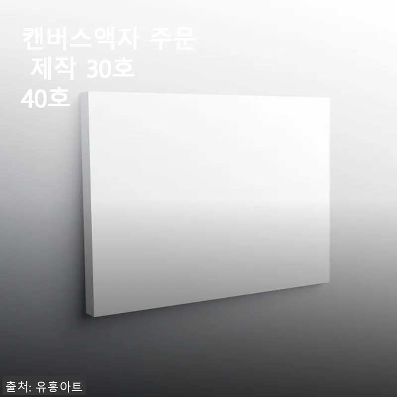 캔버스액자 주문 제작 30호 사용후기: 집안 분위기를 한층 고급스럽게