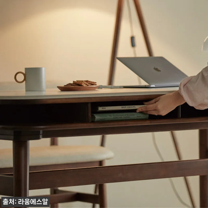 데이지 양면 세라믹 식탁 수납형 테이 관련 이미지 1