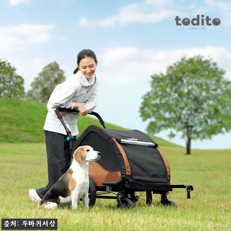 토디토 애견 강아지 자전거 트레일러 관련 이미지 1