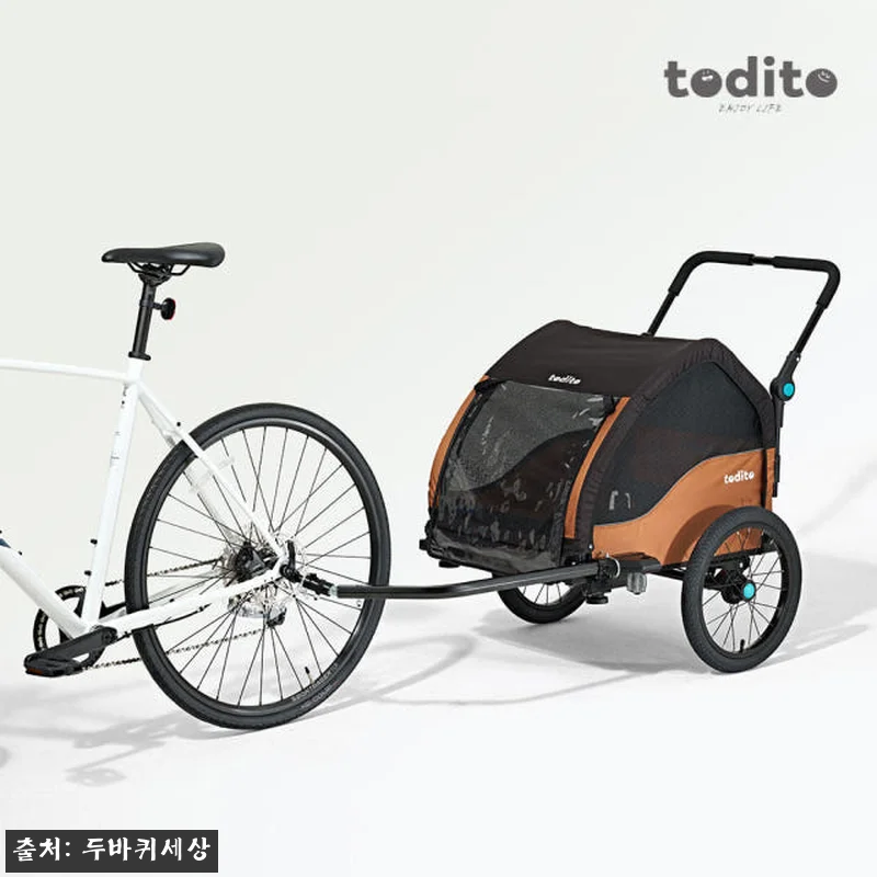 토디토 애견 강아지 자전거 트레일러 관련 이미지 2