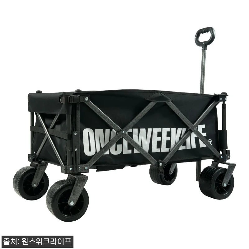 원스위크라이프 캠핑 접이식 폴딩 카트 관련 이미지 2