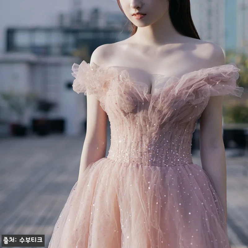 이브닝 프릴 요정 웨딩촬영 연회 2부 관련 이미지 2