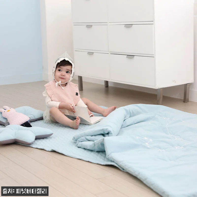 피넛버터젤리 아기 별자리 이불 누빔패 관련 이미지 2