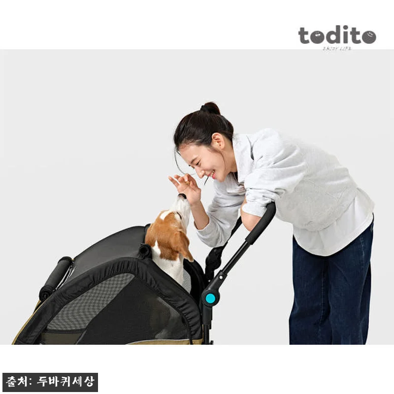토디토 애견 강아지 자전거 트레일러 관련 이미지 3