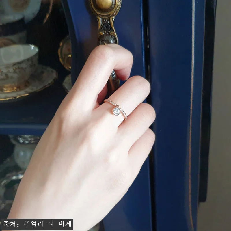 딸랑이반지 14k 18k 금 큐빅 데 관련 이미지 4
