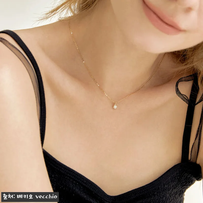 14k 루체 베젤 목걸이 사용후기: 관련 이미지 4
