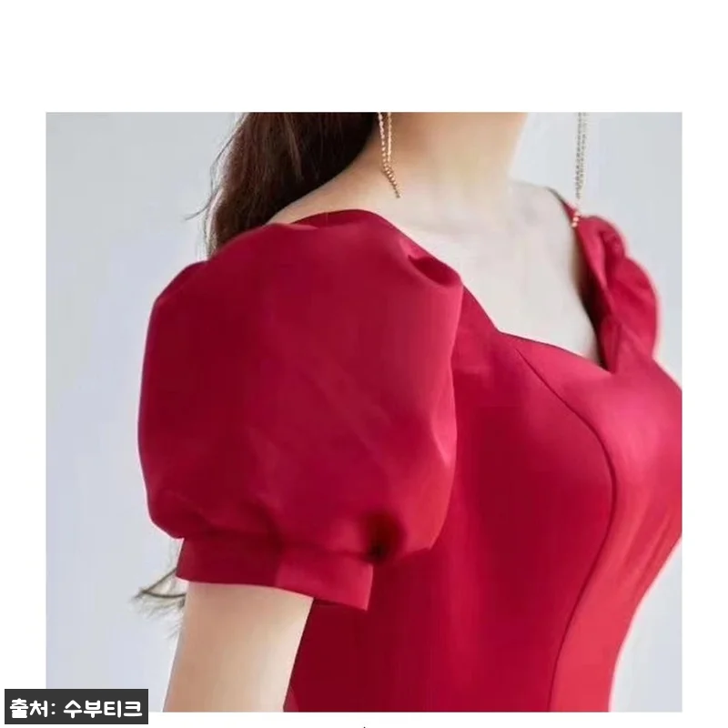 소매퍼프 스몰웨딩 스냅촬영 새틴 스퀘 관련 이미지 4
