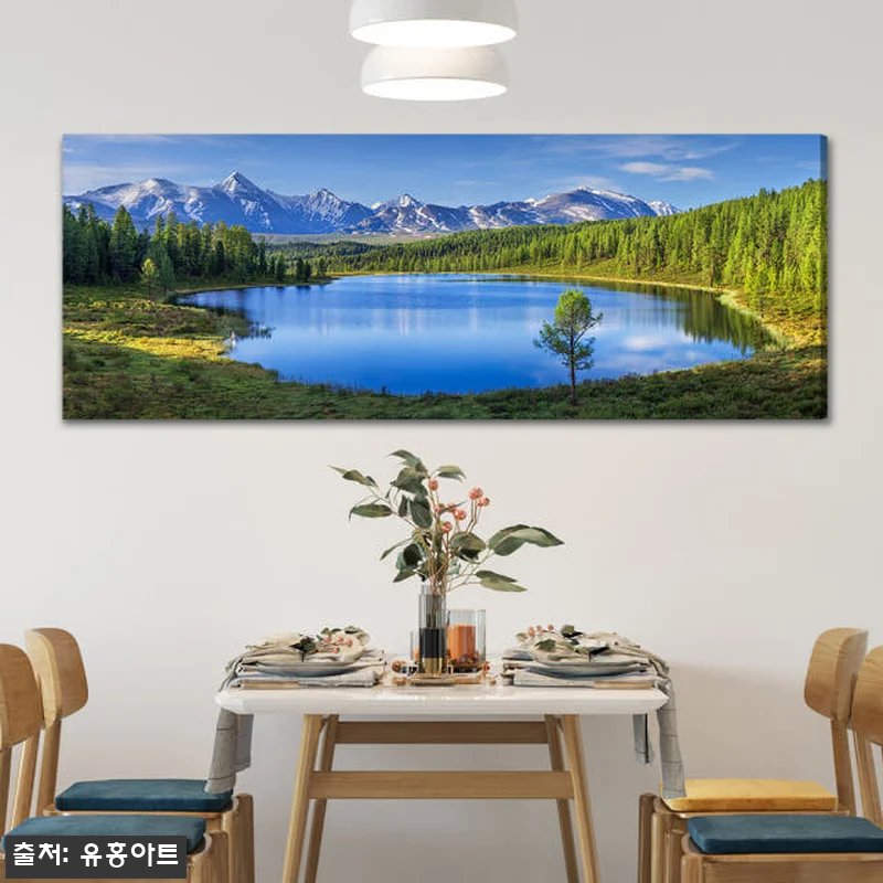 폭포 물 그림 액자 풍경 대형 풍수 관련 이미지 5