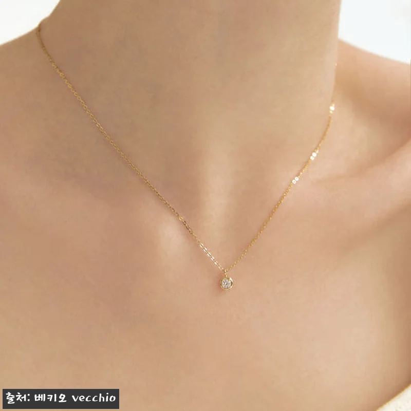 14k 루체 베젤 목걸이 사용후기: 관련 이미지 5
