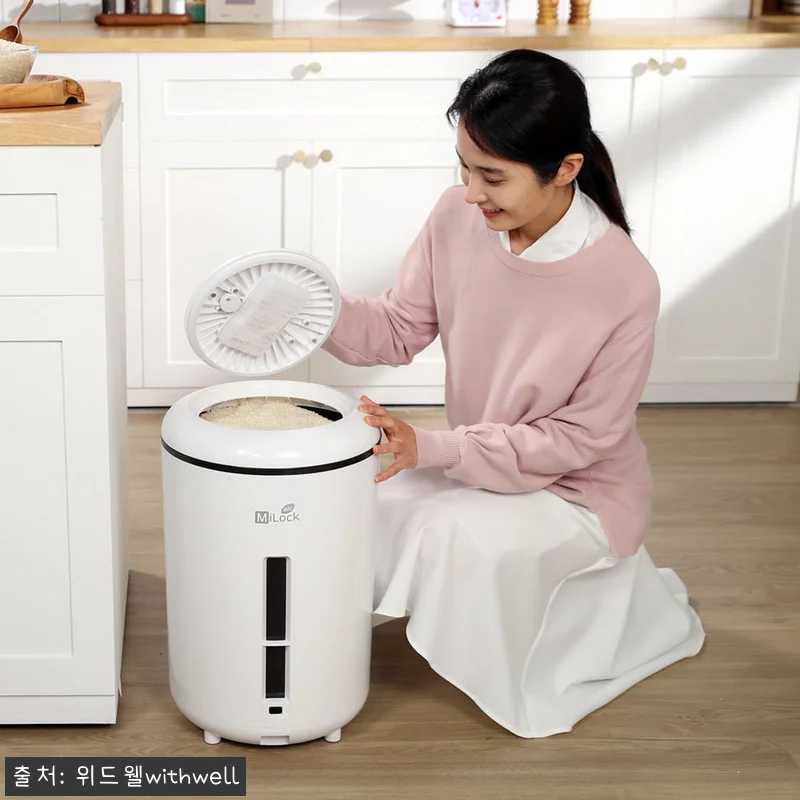 미락 진공쌀통 24L 사용후기: 신혼 관련 이미지 5