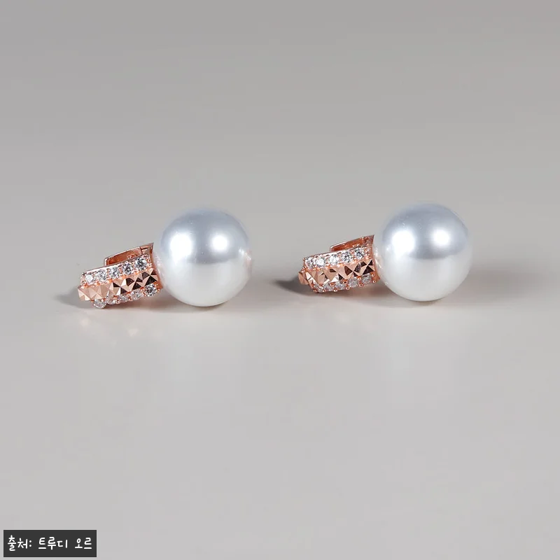 14K 18K 글리터 큐빅 핵 진주 관련 이미지 5
