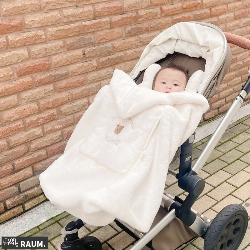 마롤 극세사 아기띠워머 아이보리 베베 관련 이미지 3