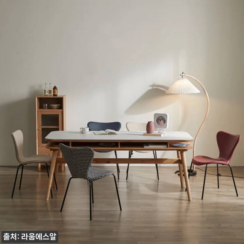 데이지 양면 세라믹 식탁 수납형 테이 관련 이미지 7